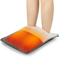 thumbnail image 1 of Electric Foot Heating Pad, USB Foot Warmer Mat with Constant 50°C Heat, Fast Heating, Machine Washable, Soft Plush, Non-Slip, 42.7in Power Cord for Home, Office, 1 of 10