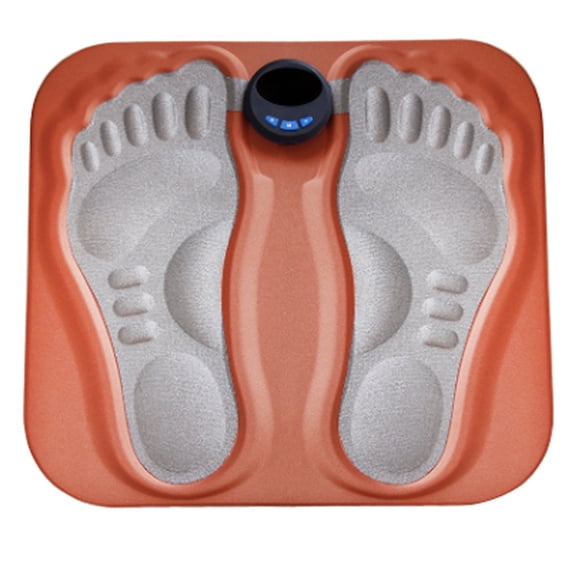 Electric Foot Massager, EMS Foot Massager Pad with LED Display, 6 Massage Modes 15 Levels of Intensity Long Battery Life, Relieve Fatigue Relax Foot Reduce Pain Gifts for Office Home Birthday Holiday