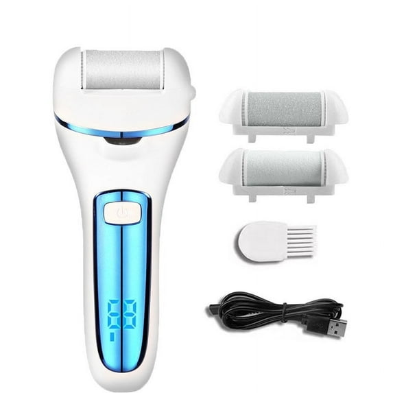 Electric Foot Sandpaper Foot File for Heels Grinding Pedicure Tools Professional Foot Care Tool Dead Hard Skin Callus Remover (Blue)