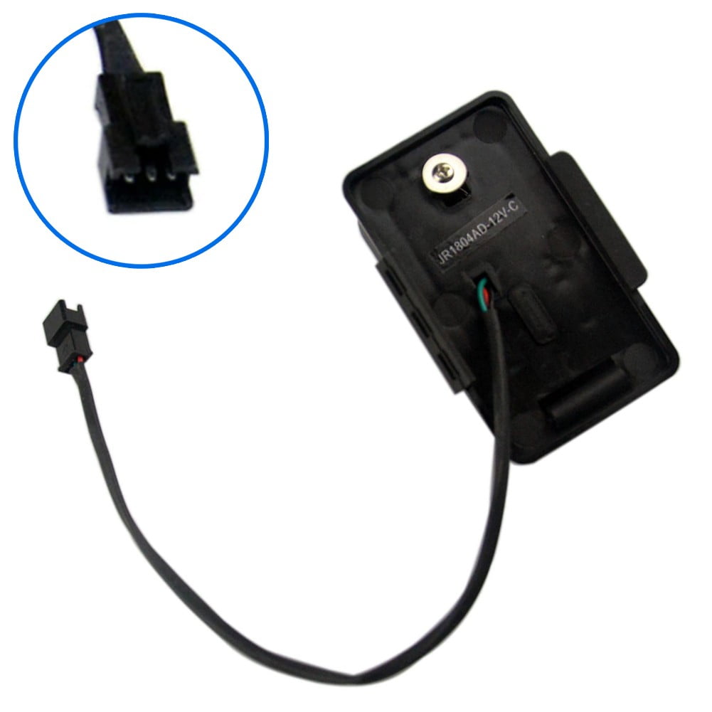 Electric Foot Switch Hall JR1804AD-12V-C Metal Principle 1pcs Black ...