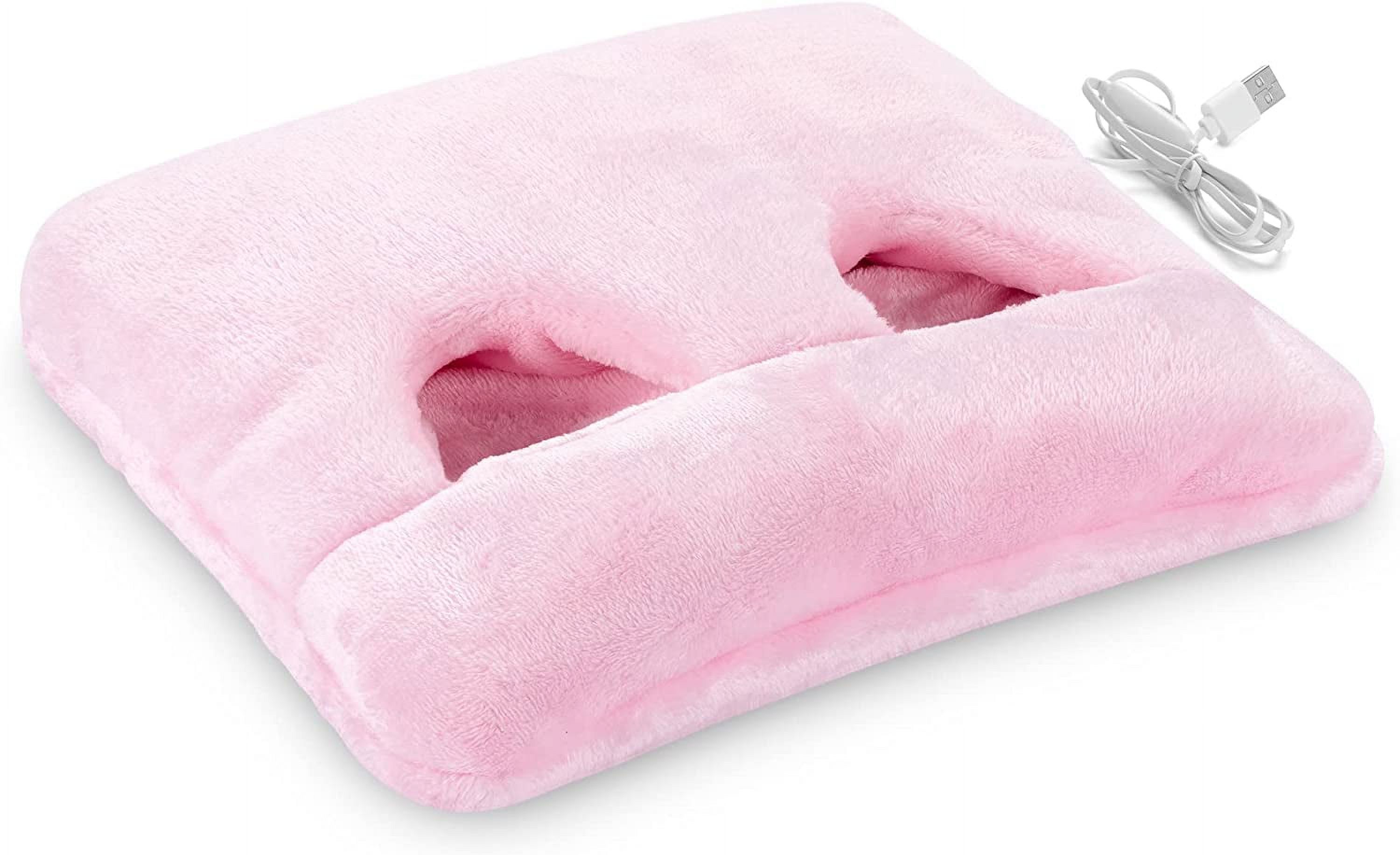 Electric Foot Warmer Heated Slippers Pad for Warm Feet for Under Desk