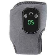 Electric Foot and Ankle Massager with Heat and Vibration - 3 Modes 4 Heat Levels Smart Timer Touch Control - Compact for Home Travel