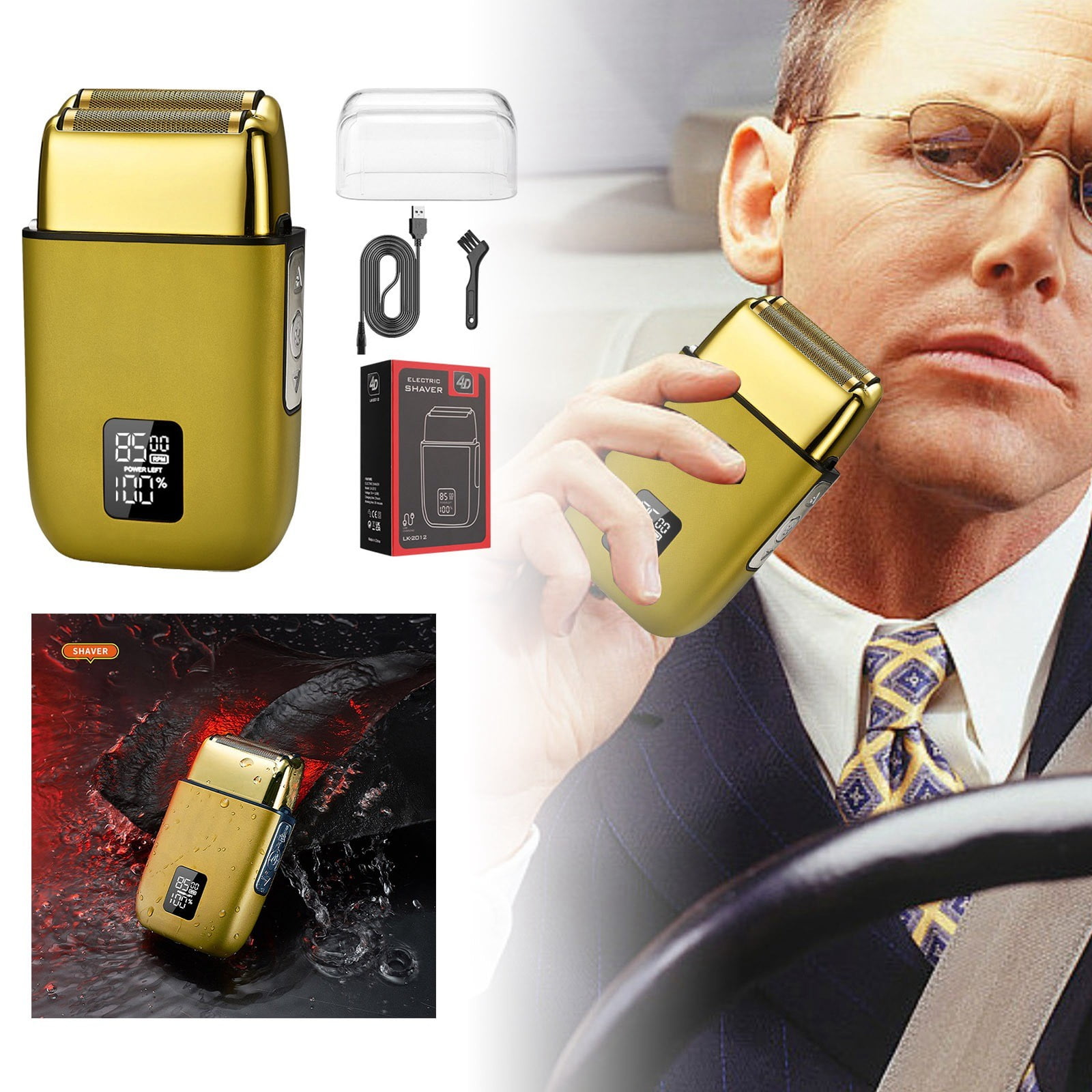 Electric For Men Face Electric Shavers For Men Foil Shaver With 3