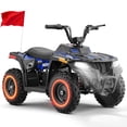 thumbnail image 1 of Electric Four Wheeler 36V 500W Brushless Motor,IVFJFV All Terrain Electric 4-Wheel Off-road Ride Car,Dual Speed 10 to 15MPH,Outdoor Adventure Vehicle with Stable Chassis,BLUE,36V 12Ah, 1 of 8
