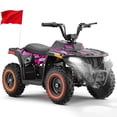 thumbnail image 1 of Electric Four Wheeler 36V 500W Brushless Motor,IVFJFV All Terrain Electric 4-Wheel Off-road Ride Car,Dual Speed 10 to 15MPH,Outdoor Adventure Vehicle with Stable Chassis,PINK,36V 12Ah, 1 of 8