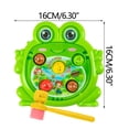 thumbnail image 1 of Electric Frog Game Interactive Toy with Soft Mallet for Skill Development Ages 3-6 Years Family Coordination Gift, 1 of 5