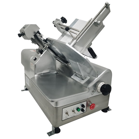 Electric Frozen Meat Slicer Slicing Machine 13 Inch Automatic Frozen Meat Slicer Frozen Beef Slicing Machine