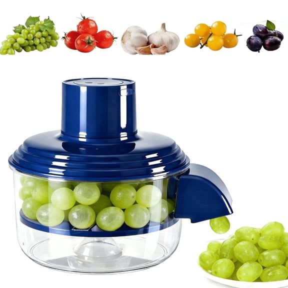 Electric Fruit Peeler Machine, Automatic Grape, Cherry Tomato & Garlic Peeler, Fast Small Fruit Skin Remover for Kitchen