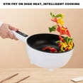 thumbnail image 1 of Electric Frying Pan, Multifunctional Portable 1000W Non-Stick Pot for Cooking | Durable Heat Safe Handle | Touch Control Panel | Electric Hot Pot, 1 of 7