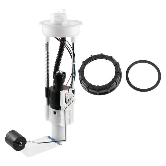 Electric Fuel Pump Assembly 2204403 for Polaris RZR 4 800 Plastic Metal Silver Tone White Black 1 Set