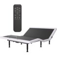 Electric Full Size Adjustable Bed Frame with Wireless Remote, USB, Head