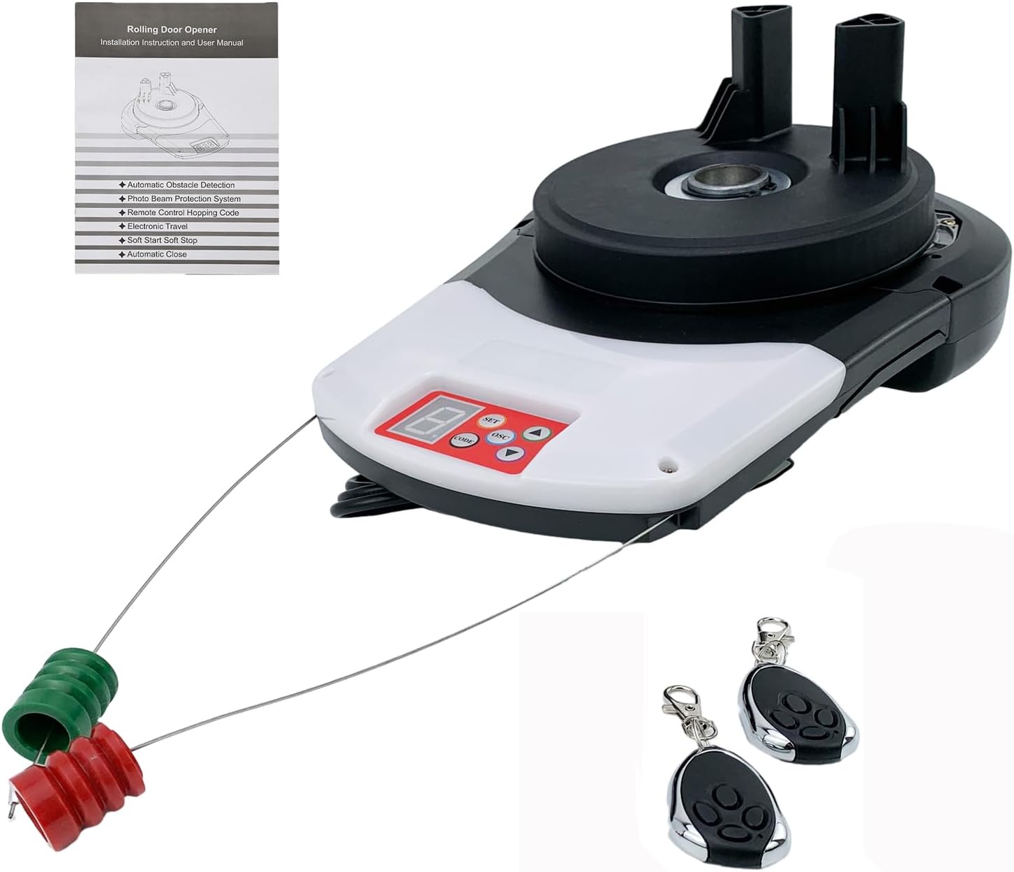 Electric Garage Roller Door Opener,100W 800N Garage Roller Door Opener