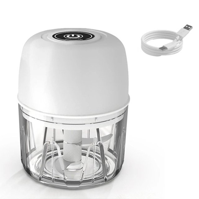Electric Garlic Chopper Mini Vegetables Chopper Meat Grinder