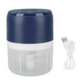 Electric Garlic Chopper Onion Mincer Portable Food Processor USB Charging for Vegetable Pepper