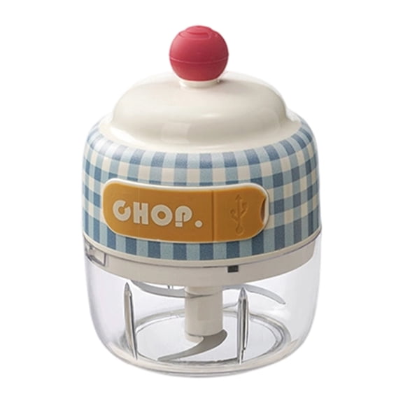 Electric Garlic Chopper USB Meat Grinder Garlic Masher Machine Crushed Vegetable Crusher Powerful Kitchenware