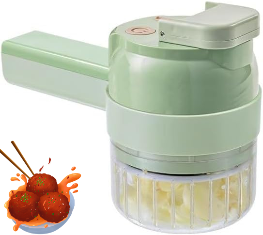 Electric Garlic Press Wonder, Automatic Garlic Paste Maker, Kitchen Mincer Tool