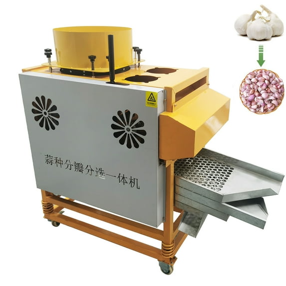 Electric Garlic Single Cloves Splitter Garlic Separator Sorting Machine