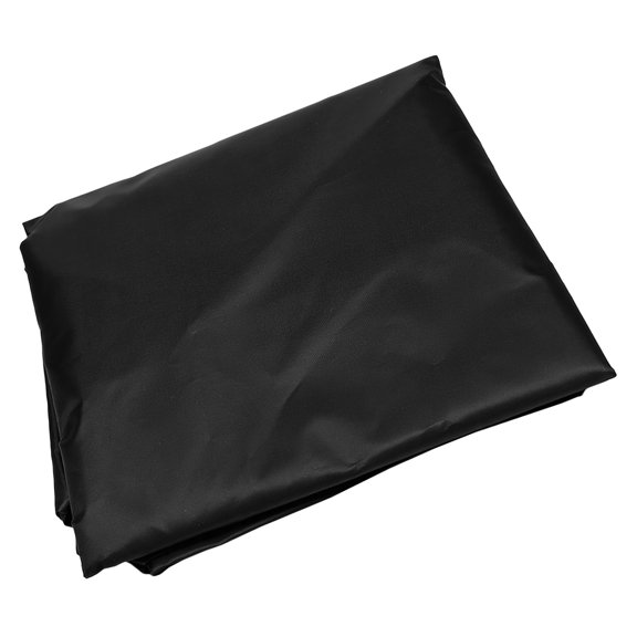 Electric Generator Rain Cover Black Lightweight Design with Windproof Elastic Drawstring