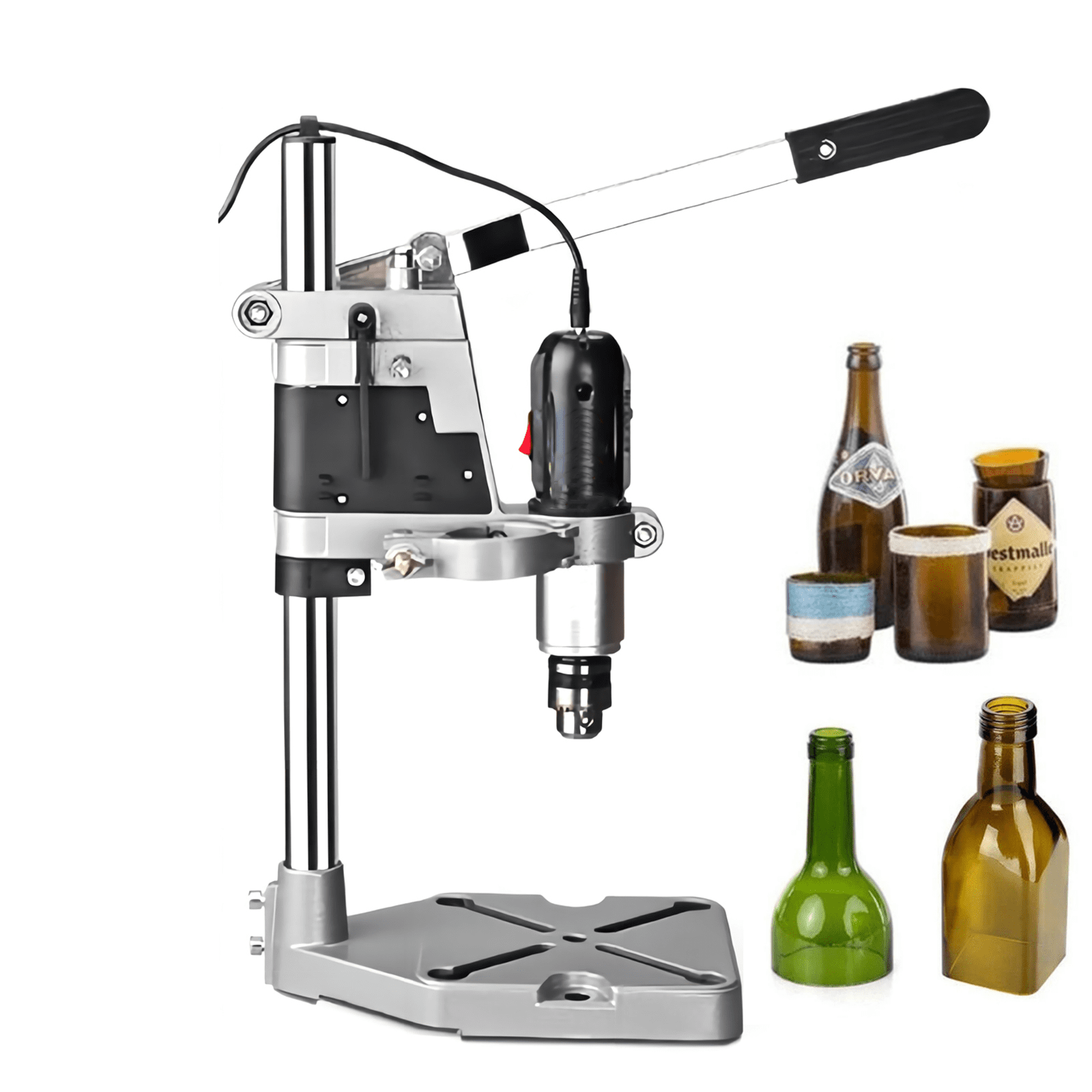 Drilling a glass bottle deals