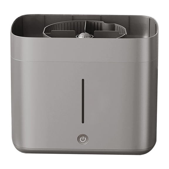 Electric Glass Rinser Tea Cup Washer,Desktop Automatic Cup Washing Machine with Water Tank,High Pressure Jets for Cups,7.87x5.4x2.56 inch Portable Bottle Washer for Home,Bar & Coffee Shop (Gray)