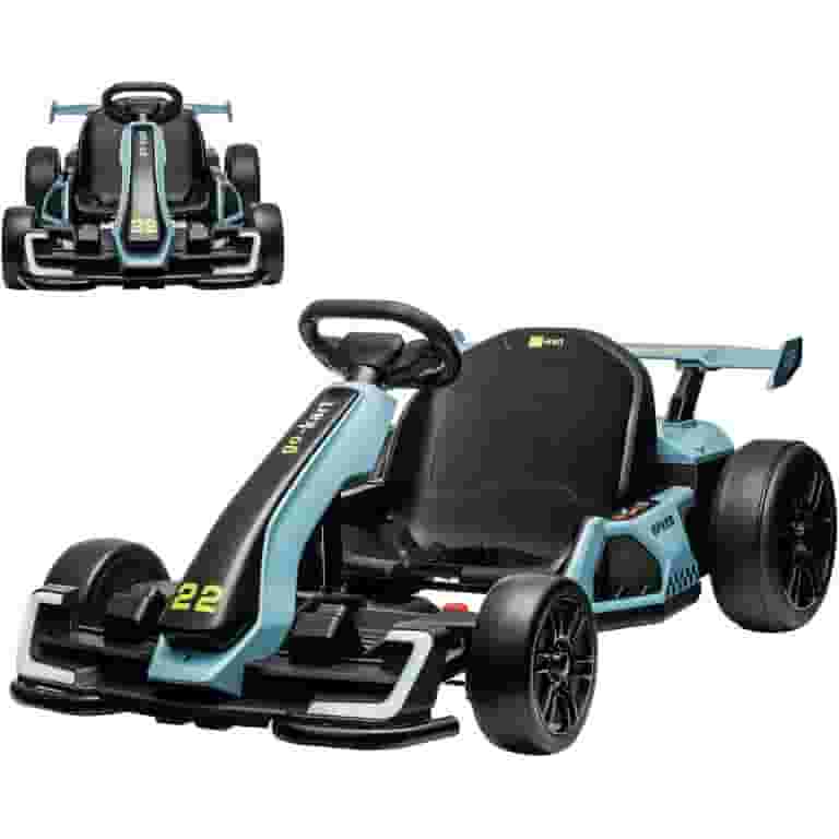 Electric Go Kart for Kids,24V Powerful Drift Kart with 150W