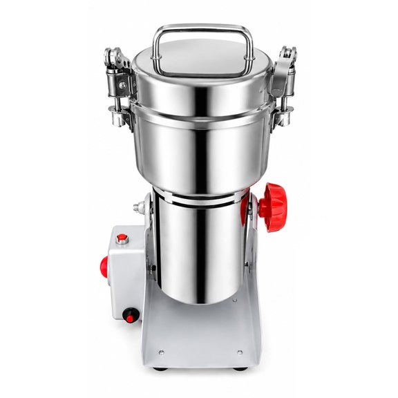 Electric Grain Mill Grinder, 4000W Built-In Overload Protection with Removable Chamber, Commercial Spice Grinders, Easy-Clean Design, Mirror-Polished Surface, Powder Machine for Grains