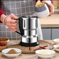 thumbnail image 1 of Electric Grain Mill Grinder, Stainless Steel Coffee and Spice Grinder, Fine Powder Herb Grinder for Home Use, Grinding for Kitchen, 1 of 8
