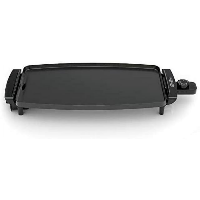 Electric Griddle with Removable Temperature Probe, Indoor Grill
