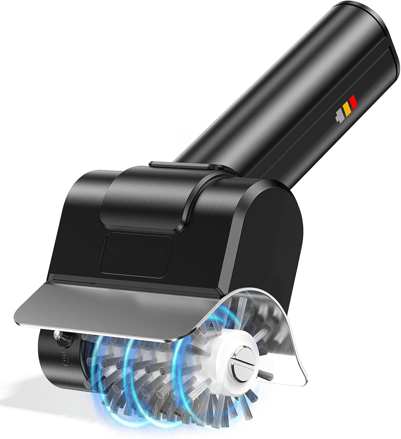 Electric Grill Brush, Heavy-Duty Cordless BBQ Brush with Stainless Steel Bristles, 2000mAh Rechargeable Battery, 1100RPM Motorized Cleaner for Grates, Griddles and Smoker