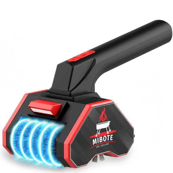 Electric Grill Brush,2-Speed Adjustment with 304 Stainless Steel,Rechargeable ,Waterproof for Outdoor Barbecue