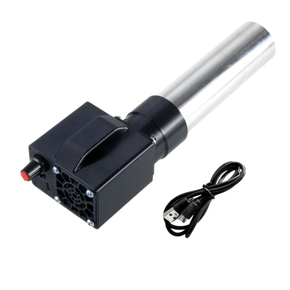 Electric Grill Fan Air Blower With Adjustable Speed, Durability Construction For Campfires Use Small Barbecue Blower