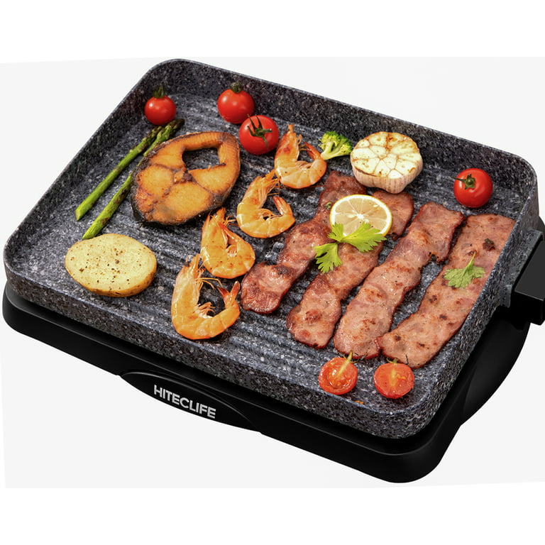Indoor Grill, Smokeless Grill Indoor, 1500W Korean BBQ Grill, Electric Grill  Griddle with LED Smart Display & Tempered Glass Lid - Bed Bath & Beyond -  39699537