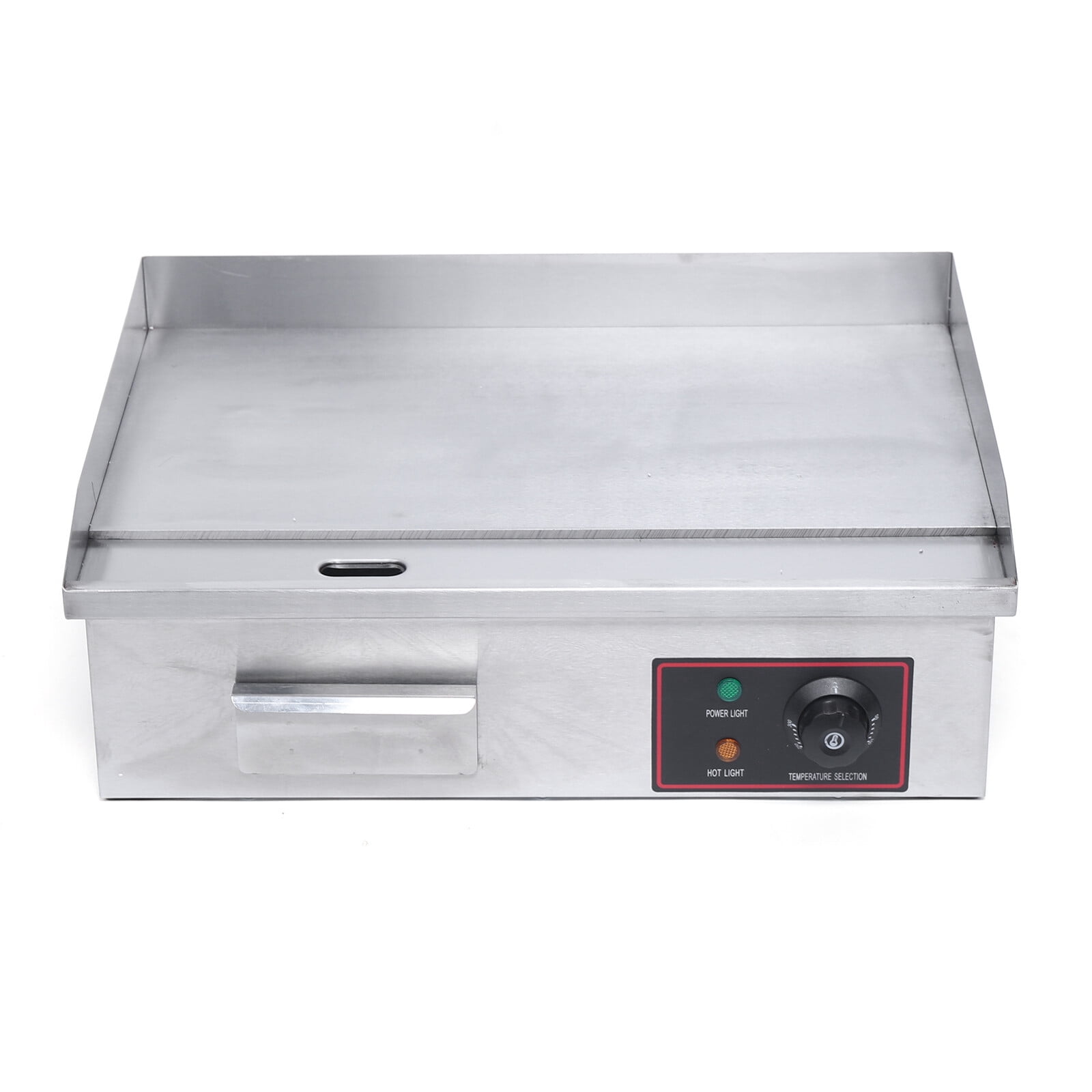 Electric Grill Teppanyaki, Electric Countertop Griddle, 110V Stainless Steel Teppanyaki Grill with Even Heating, Ideal for Home Party