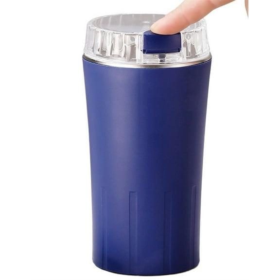 Electric Grinder One Touch Coffee Grinder Stainless Steel Small Portable Grinder Coffee Bean Grinder For Home Kitchen ,Easy to Operate