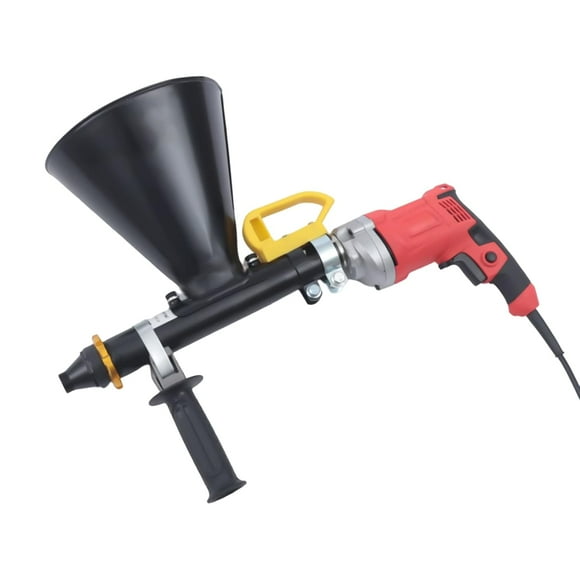 Electric Grout Gun 700W Electric Grout Mortar Gun Patio Brick Point Tile Grouting Cement Applicator Grouting Tool Caulk with 2 Nozzles