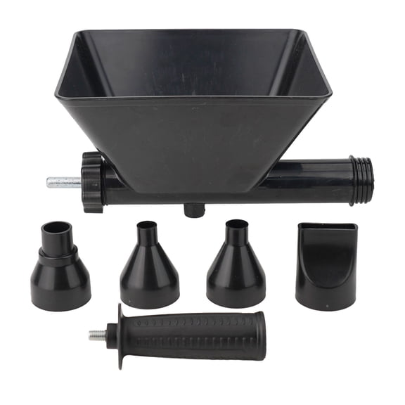 Electric Grouting Machine for Mortar with 5 Nozzles Automatic Cement Caulking Tool Funnel Design for Stucco Plaster Repair