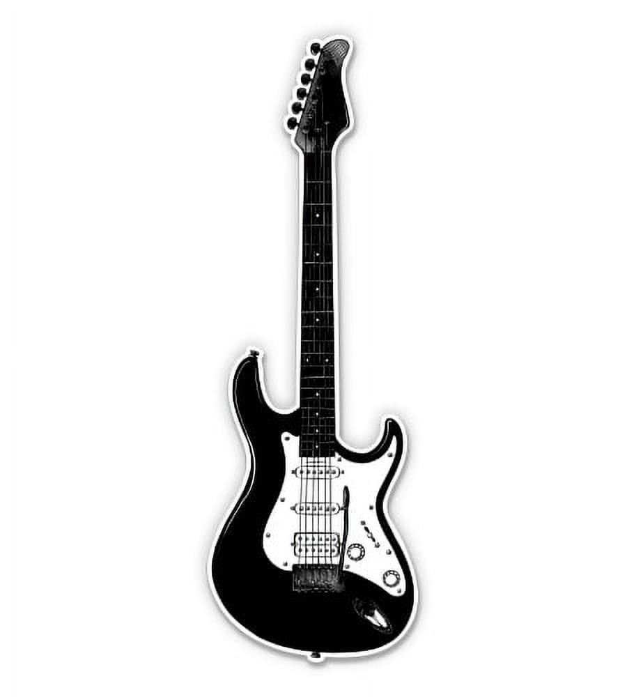 Vinyl Wall Decal Electric Guitar Musical Instrument Forever Rock Stick —  Wallstickers4you