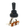 thumbnail image 1 of Electric Guitar 3-Way Toggle Switch for Open Shaking Head Guitar Amplifier Compatible,Black, 1 of 5
