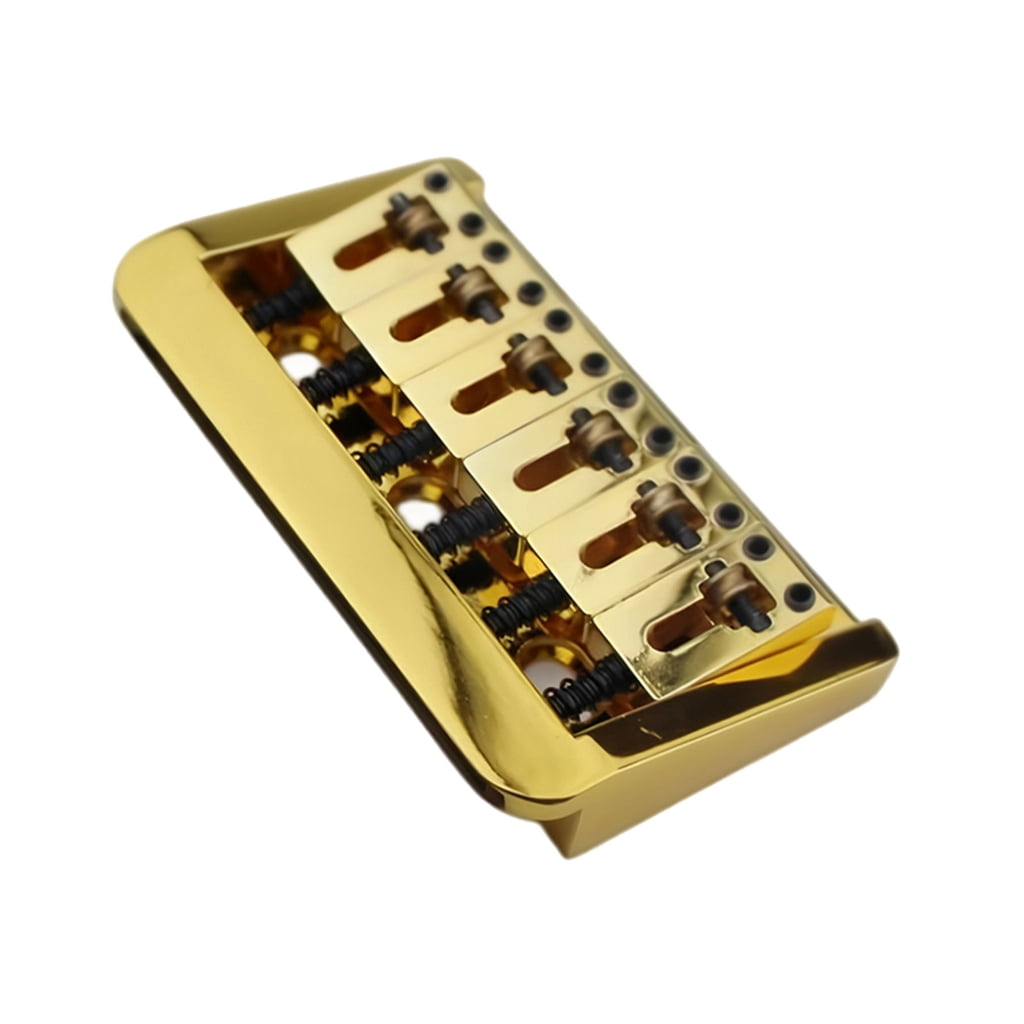 Electric Guitar 6 String Bridge Replacement Adjustable Zincs Alloy ...