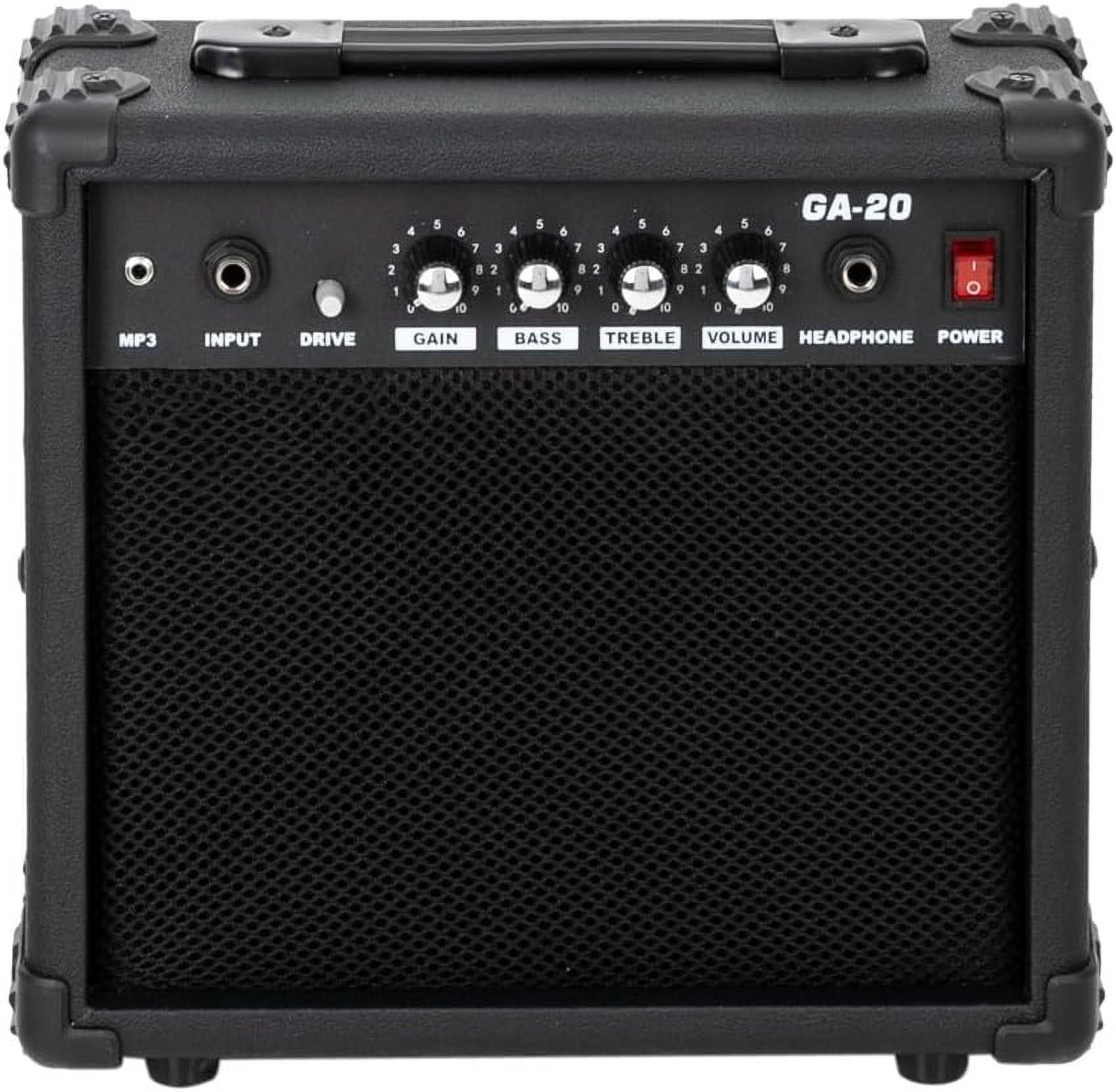 Electric Guitar Amp, 20 Watt Amplifier with 6.5" Speak Builtin Speaker