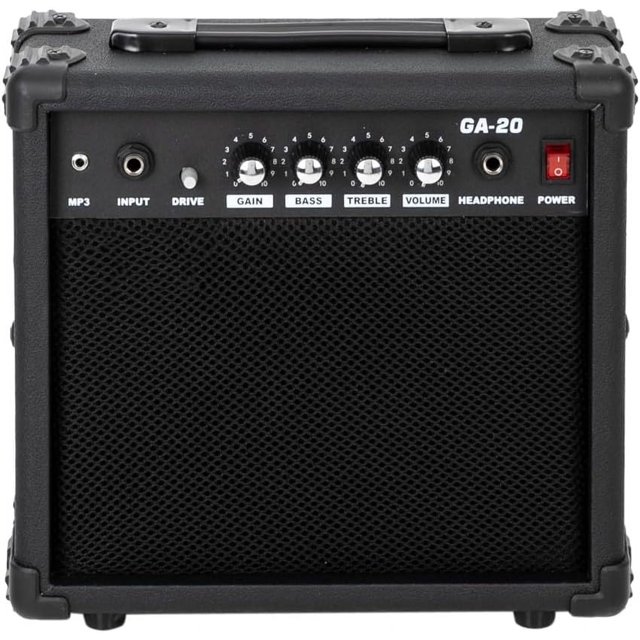 Electric Guitar Amp, 20 Watt Amplifier with 6.5" Speak Builtin Speaker