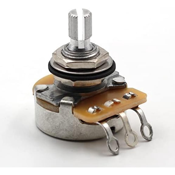 Electric Guitar Audio Taper CTS 500k Pot Split Shaft, Replacement for Fender potentiometer