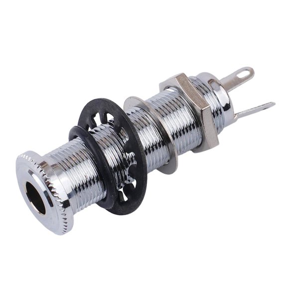 Electric Guitar Bass Parts 6.35mm Stereo Output Input 1/4 inch Jack Socket Plug