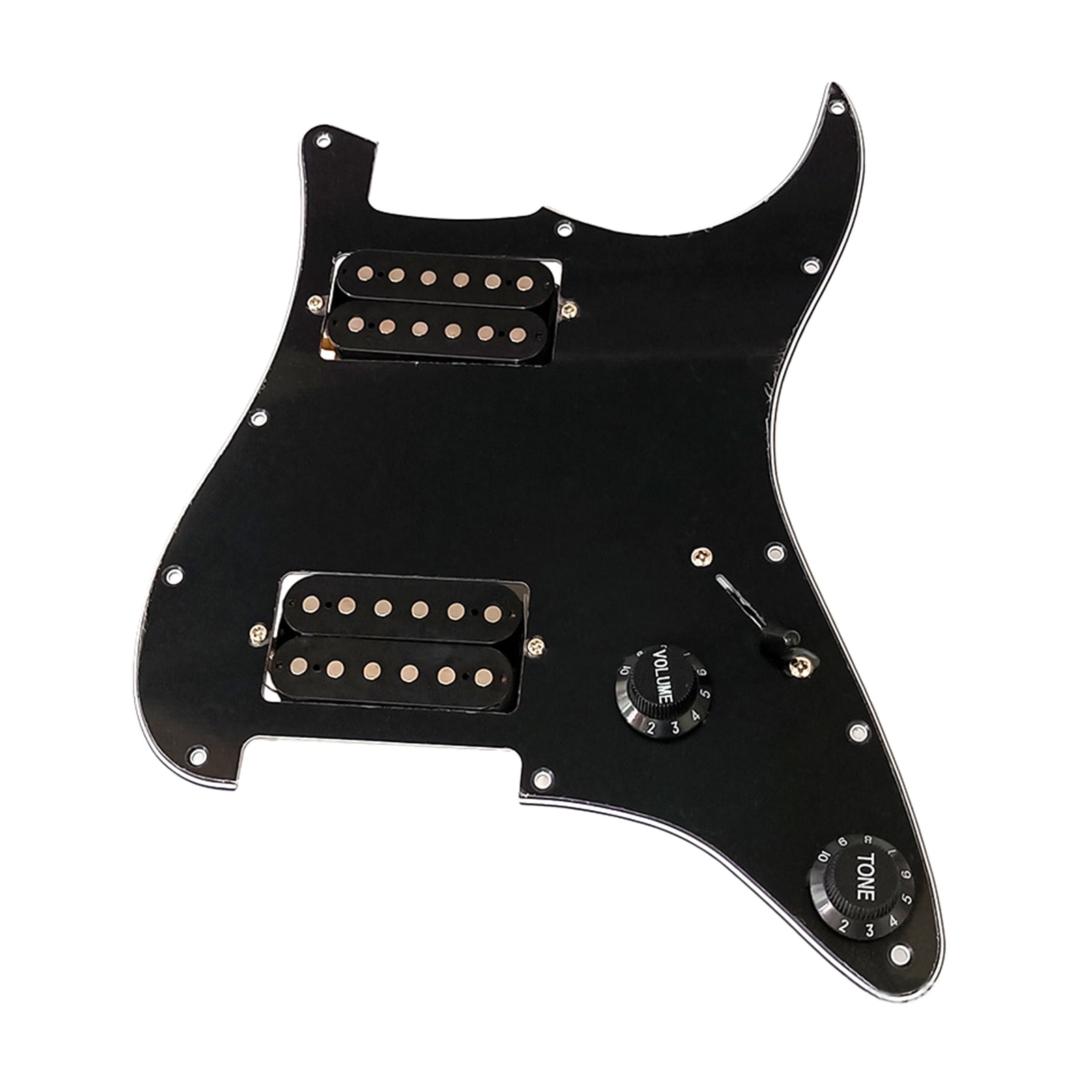 Electric Guitar Board Guitars Pickguard 3Ply PVC Electric Guitar Board Pickguard Pickups with HH Pickup Loaded Prewired