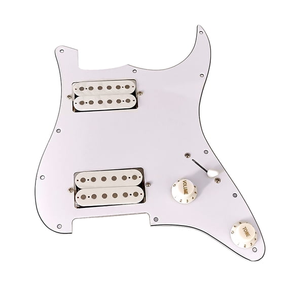 Electric Guitar Board Pickguard Pickups with HH Pickup Loaded Prewired for Replacement Parts Guitar Playing Accessories