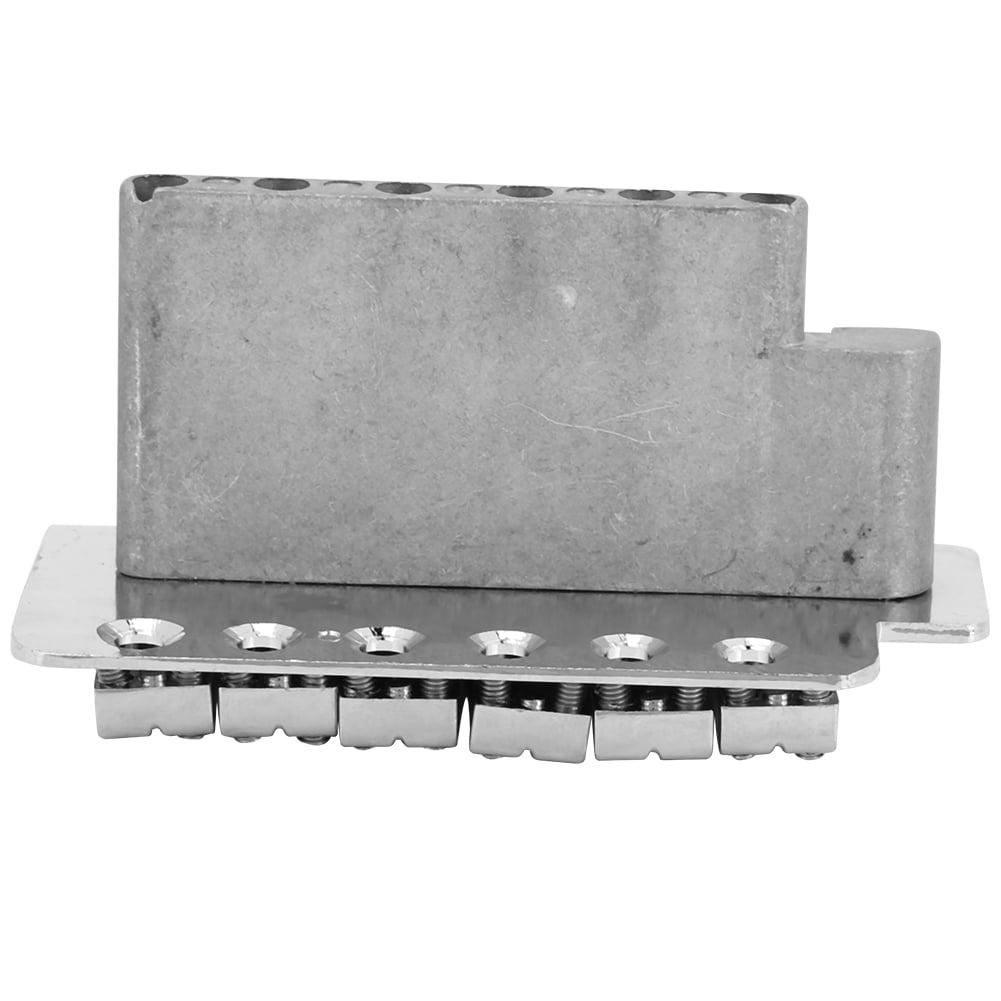 Electric Guitar Bridge,Electrical Guitar Tremolo Bridge Metal With Height Saddle For