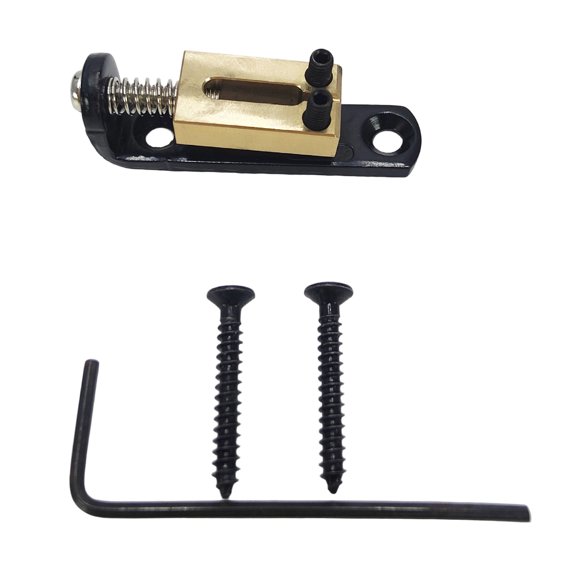 Electric Guitar Bridge Split Type Brass Guitar Bridge Designs for Enhanced Tone Clarities and Easy Installation