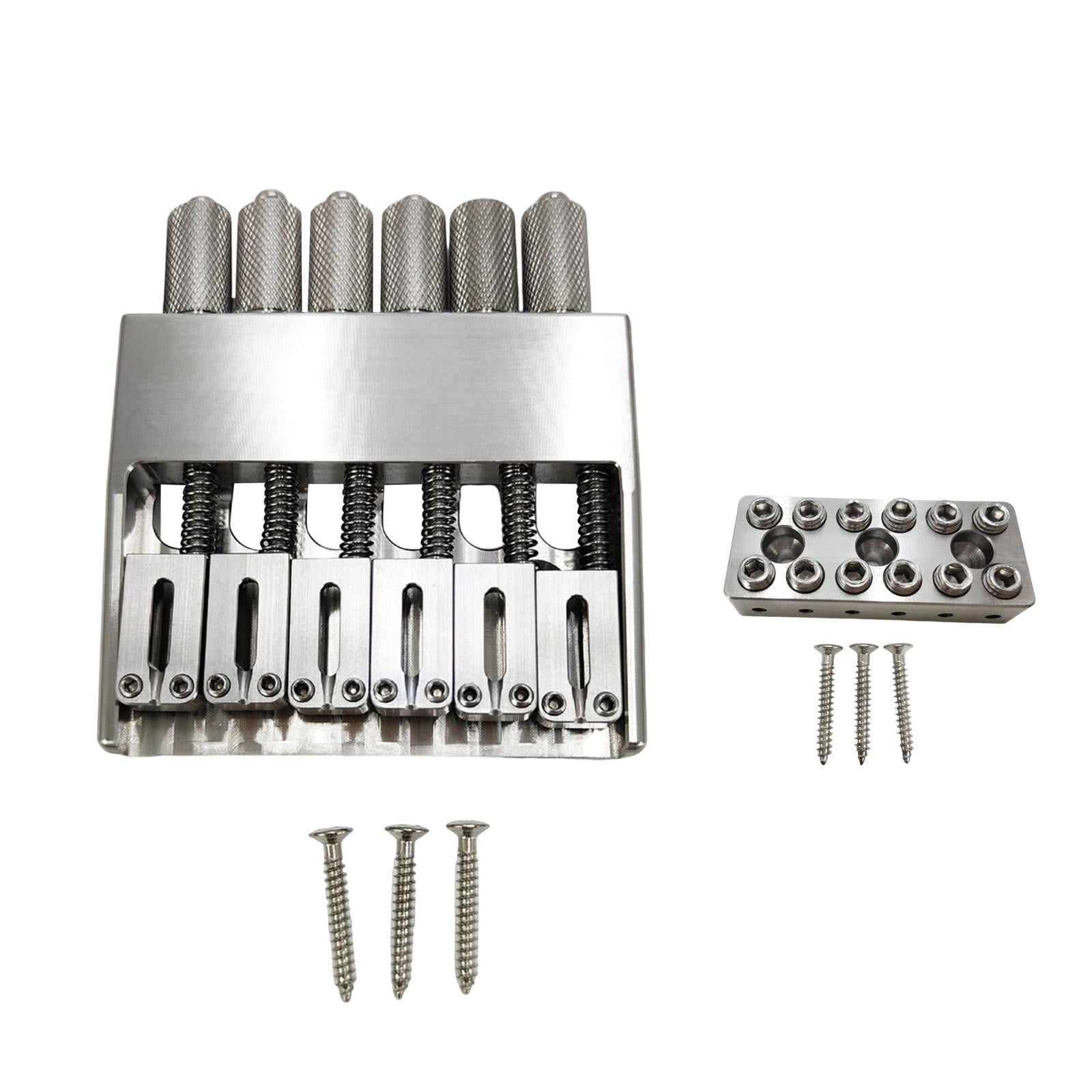 Electric Guitar Bridge String Retainer Headless Guitar Bridge Six ...