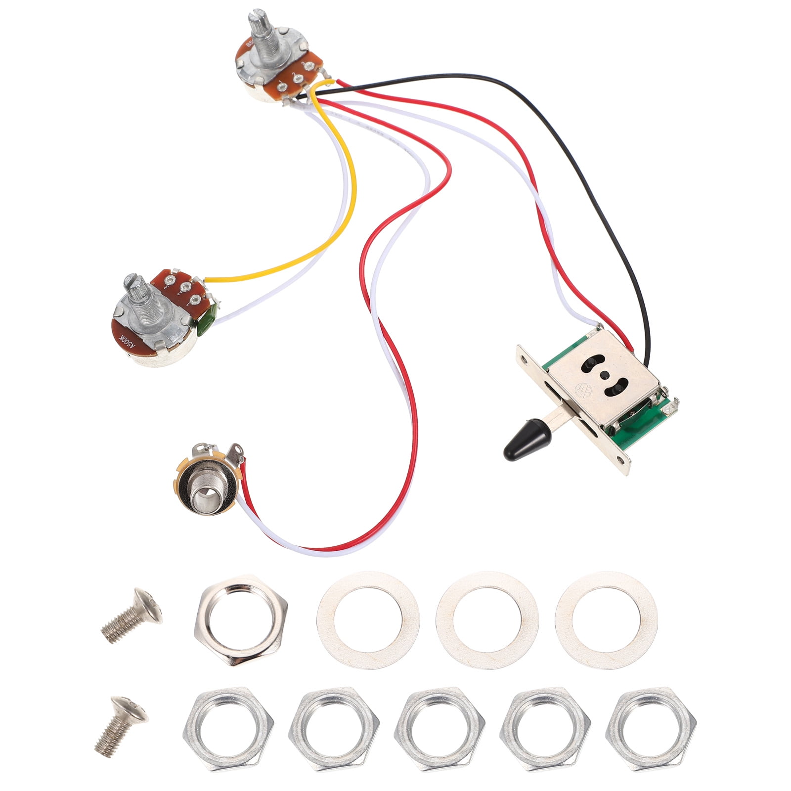 Electric Guitar Circuit Guitars Replacement Potentiometer Shifter Input ...