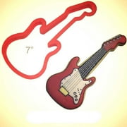 Electric Guitar Cookie Cutter 7 in